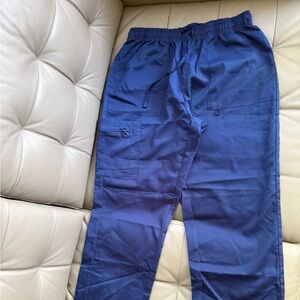 Marilyn Monroe Women's navy med scrub Pants . new size Large